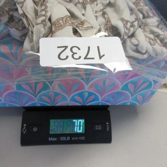 D&G Womens Chain Link Blouse 4 White Nautical Drape Top Tie Neck Smocked 70 - Picture 13 of 13